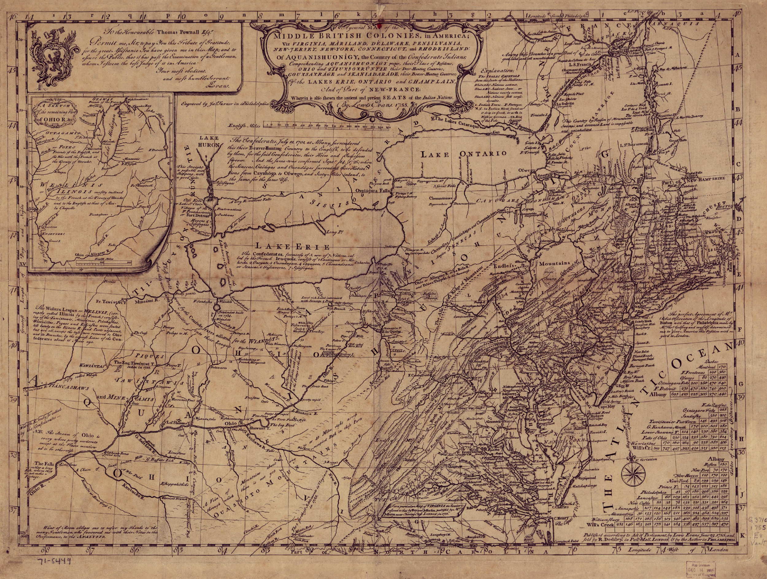RARE 1770 PA MAP Shanksville Seward Shickshinny    HUGE Pennsylvania History 