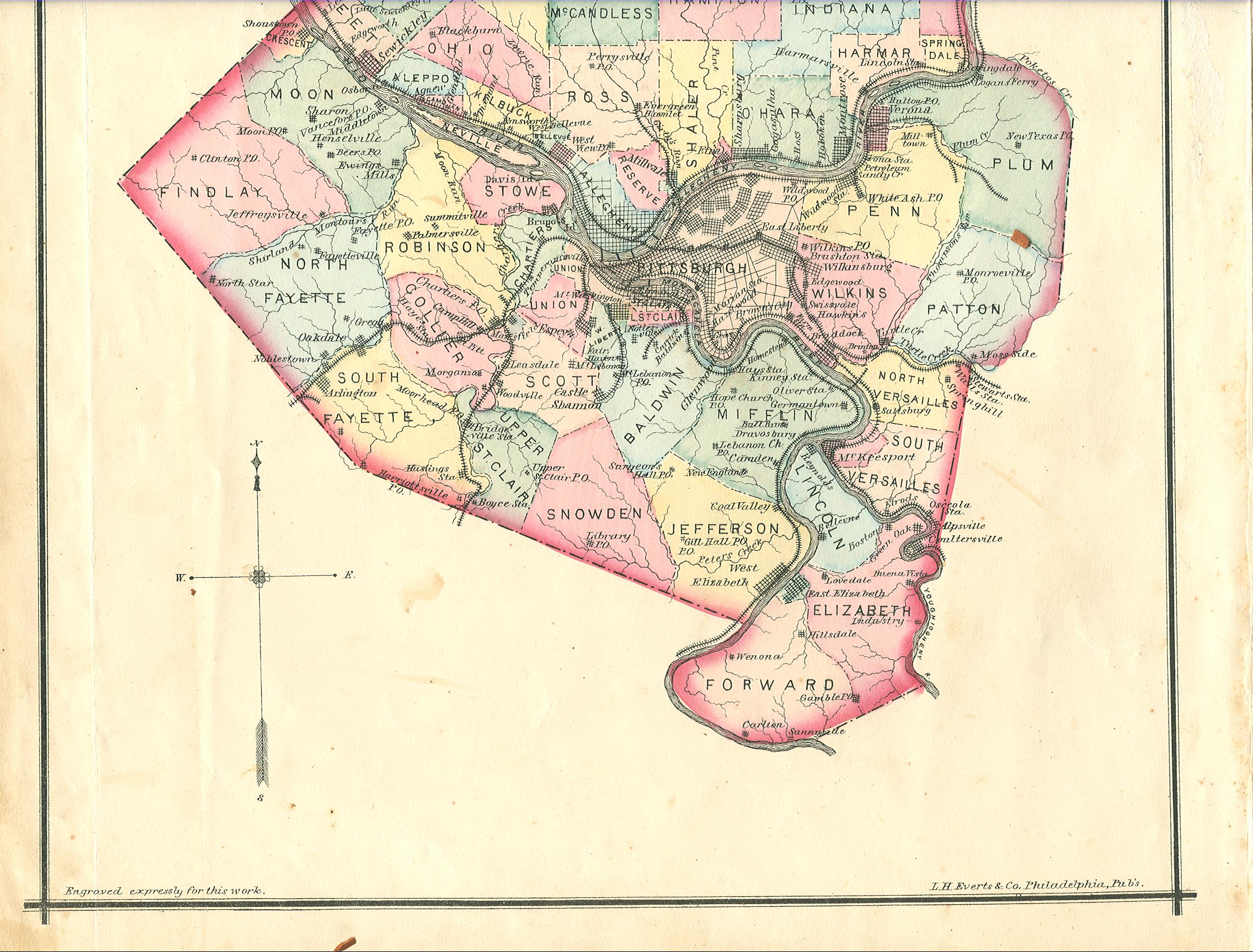 Allegheny County School District Map - Maping Resources