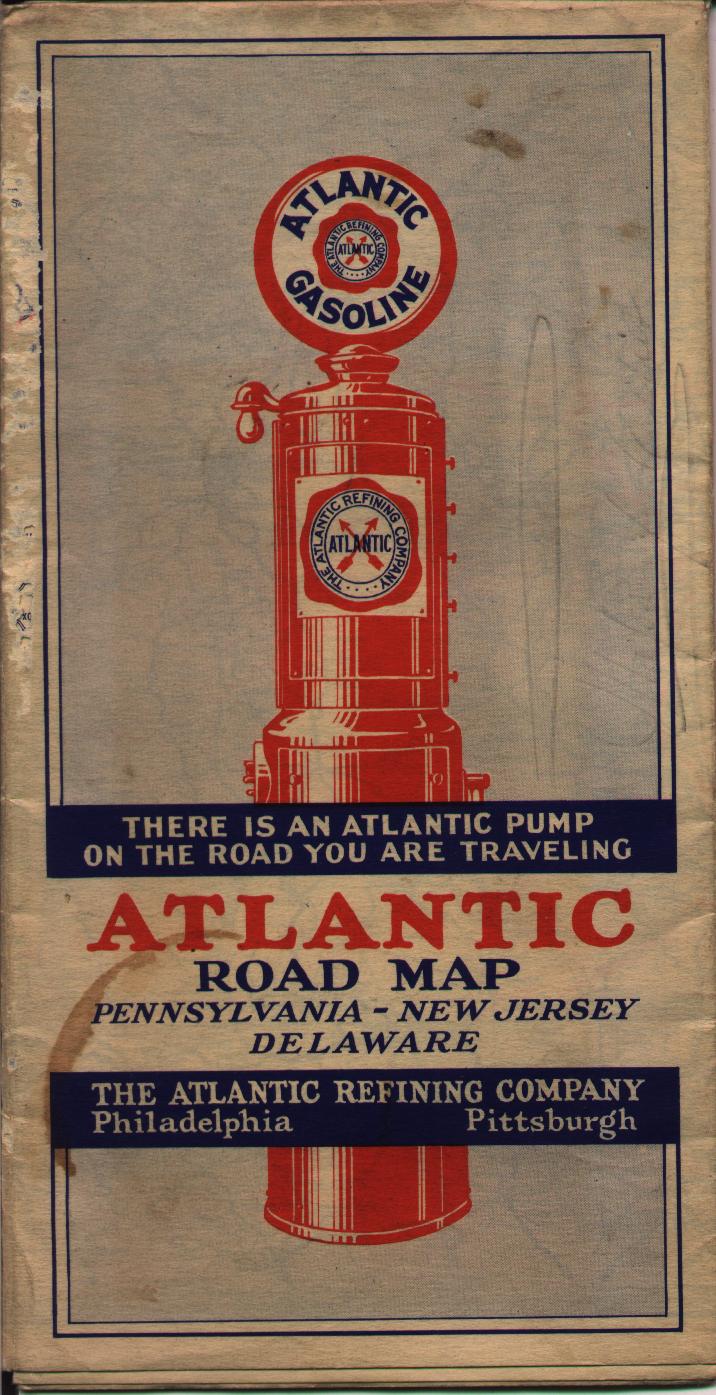 3 AMOCO OIL COMPANY 1976 Bicentennial Road Maps New Jersey New York Pennsylvania